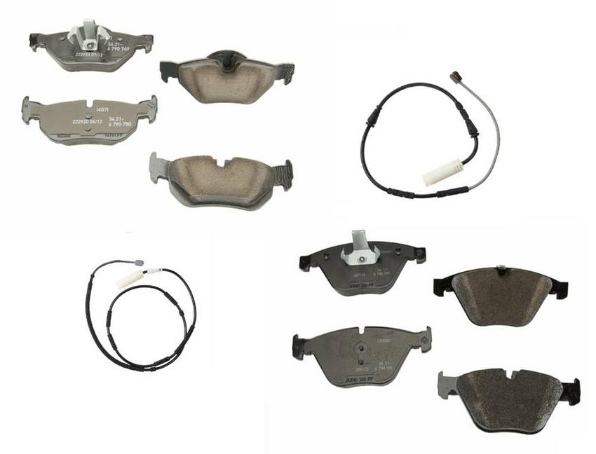 BMW Disc Brakes Kit - Pads Front and Rear